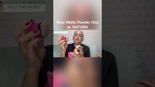 Base Matte Powder Una de Natura