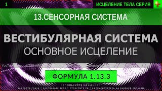 1.13.3 🎧 ИСЦЕЛЕНИЕ ВЕСТИБУЛЯРНОГО АППАРАТА От Укачивания ГЛУБОКОЕ ИСЦЕЛЕНИЕ (резонансный саблиминал)