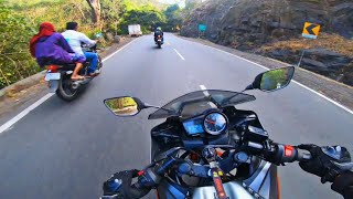 Mumbai To Lonavala Bike Ride - Khandala Ghat R15 v2