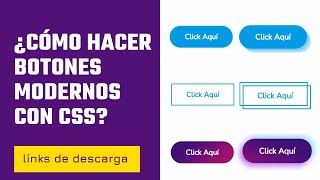 Aprende a hacer botones animados con HTML/CSS en este tutorial