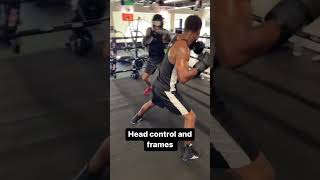 Head Control and Frames | Boxing Film Study #shorts