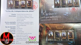 Estampilla Postal Grito de Independencia 2024