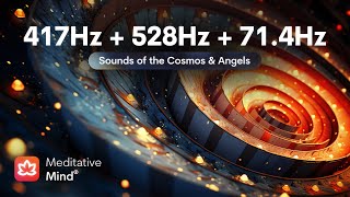 417Hz + 528Hz + 71.4Hz /// TRIPLE HEALING FREQUENCIES /// Wipes out Negative Energies /// Positive T