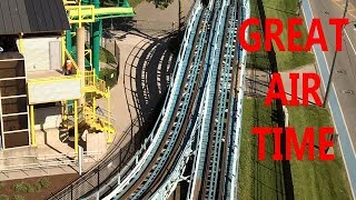 Blue Streak Front Row POV 2018 Great Air Time Filled Woodie