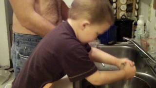 Doing Dishes with Dad