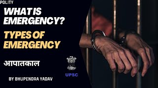 what is emergency part 1 national emergency ,state emergency, financial emergency, 1975 #upsc