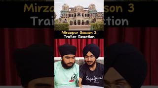 #mirzapur #mirzapur3 #mirzapur3trailer #reactionvideo #shortsfeed #shorts