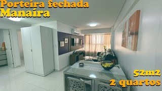 Apartamento porteira fechada 2 quartos em Manaíra / João Pessoa-PB R$530 mil