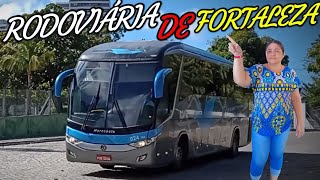 Grande Movimentação De Ônibus Na Rodoviária De Fortaleza