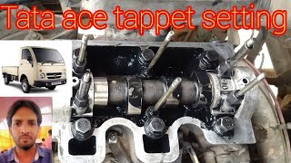 Tata ace tappet setting