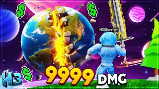 Mình Phá Hủy TRÁI ĐẤT?? Trở Thành NHÀ VUA Mạnh Nhất Trong King of The World Simulator | Roblox