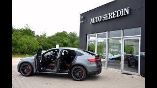 MERCEDES-BENZ GLC 63 AMG S COUPE GREY CARBON RED SEATS AUTO SEREDIN GERMANY