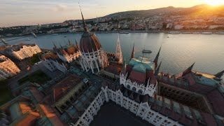 BUDAPEST from Above | Cinematic FPV