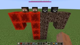 what if you create a HEROBRINE WITHER SPECTRITE in MINECRAFT