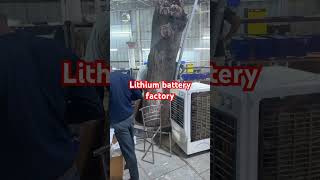 Lithium batteries factory