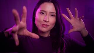 ASMR Hand Movements & Mouth Sounds For Sleep 🌧🖐 Plucking, scanning, tktk, spiral, jellyfish