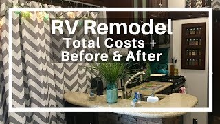 RV Remodel Before & After (With Costs)