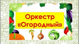 Шумовой оркестр "ОГОРОДНЫЙ" для детей