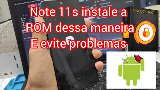 Como Instalar ROM no Xiaomi Redmi note 11s usando o unlock tool de forma correta