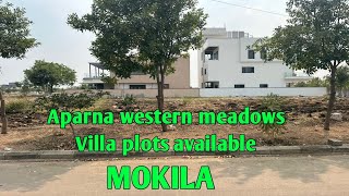 || HMDA with Rera approved open plots available in Mokila [ Aparna western meadows ] Hyderabad