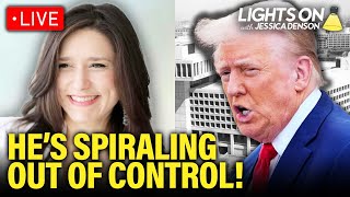 LIVE: Trump Has ANOTHER Public MELTDOWN over Kamala Momentum | Lights On with Jessica Denson