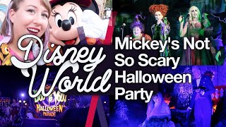 Mickey's Not So Scary! Vlog & Review! Disney World #6 | Oct 2018 | MNSSHP | Halloween | thisNatasha