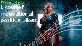 [1 hour] Motivating, inspirational music for studying, Supergirl AI art | study, workout, exercising