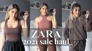 ZARA Sale Haul *10 pieces, lots of brown, under $300!!*