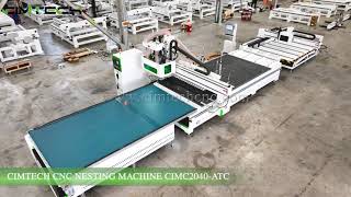 CIMTECH CNC Nesting Machine CIMC2040 ATC Made For Canada Customer！