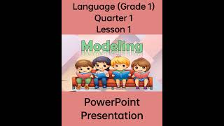 Language Grade 1 Matatag Curriculum Powerpoint Presentation Quarter 1 Lesson 1 #grade1matatag #ppt