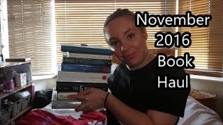 November 2016 Book Haul