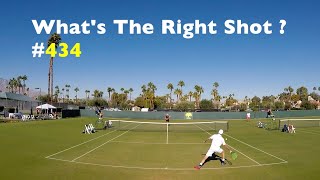 Tennis Topspin Forehand Passing Shot.  WTRS? # 434