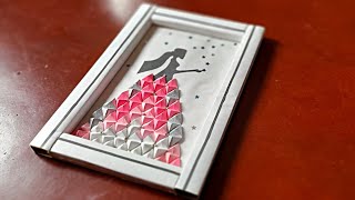 How To Make Paper Wall Decor | Paper Origami pyramid Wall Decor | 3d Wall Decor | Doody Craft