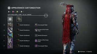 New void look for hunter Gyrfalcon's hauberk season 22 destiny 2