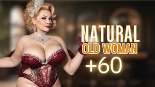 Natural Older Woman Over 50 Attractively Dressed Classy | Attractive Older Women