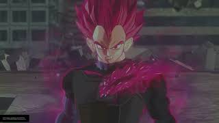 Vegeta (Super Saiyan God) Ultra Supervillain fights Goku Black #dbz #dragonballsuper