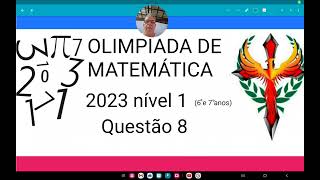 Olimpíadas de matemática 2023, nível 1, questão 8, Pedro e Paulo fizeram compras no supermercado