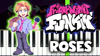 Friday Night Funkin' - Roses Theme - Piano tutorial