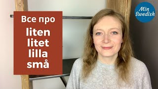 Все про liten, litet, lilla, små: Прилагательные в шведском языке | MinSwedish