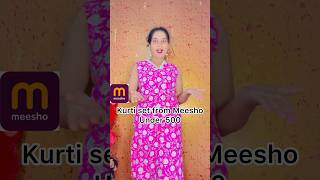 Meesho Kurti set under  Rs. 500/- || Best and Cheapest kurti set with Duppata #chicwithshiwi