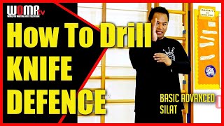 How To Drill KNIFE DEFENCE SILAT