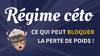 [Régime keto] Ce qui peut bloquer la perte de poids en cétogène 😤