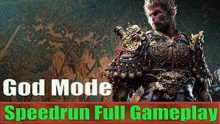 Black Myth Wukong Speedrun Full Gameplay God Mode