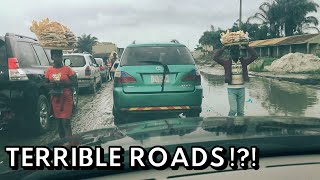 LEKKI EPE EXPRESSWAY IS IN BAD CONDITION! | Potholes in Ibeju-Lekki Lagos Nigeria