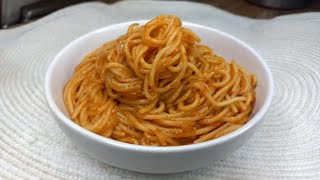 Spicy masala spaghetti | Recipe by Food Ville