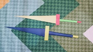 How to Make a Strong Shaper Paper Sword | DIY SWORD #origami #diy #papersword