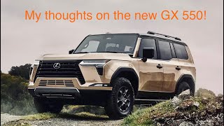 Here are my thoughts on the new GX 550 and my plans on purchasing it. 🙂