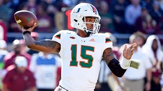 Jarren Williams Miami Highlights ||| “The Most Overhated QB in the ACC”