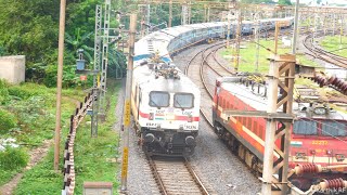 LHB vs ICF Guntur to Secundrabad GOLCOND EXPRESS | INDIAN RAILWAYS