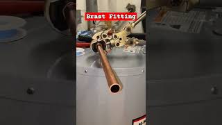 Brast Fitting | #brastfitting #plumbing #plumber #copperfittings #diy #tools #tips #copperfittings